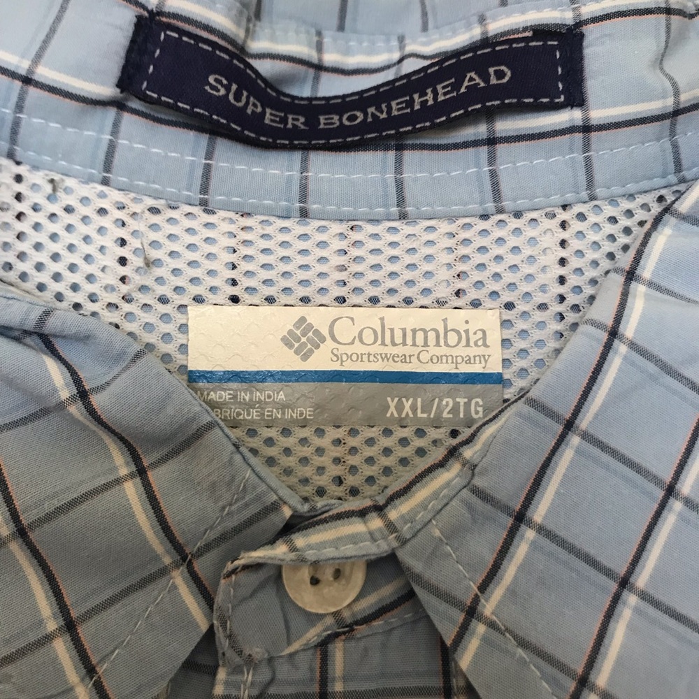 Short Sleeve Columbia fishing shirt in XXL